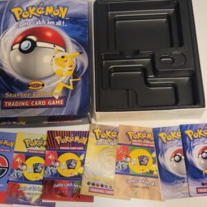 Pokemon Gift Box Container and Vintage Rulebooks - Used