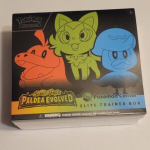 Pokemon Center Exclusive Paldea Evolved Elite Trainer Box ETB - Sealed