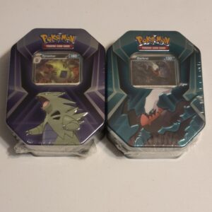 Pokemon Triple Whammy Tins - Darkrai & Tyranitar - Sealed