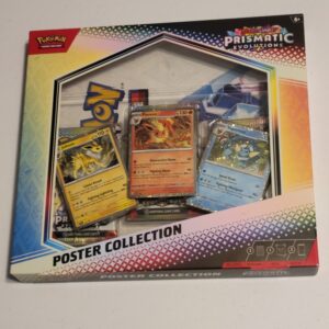 Pokemon Prismatic Evolutions Poster Collection - Sealed - 3 Packs