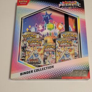 Pokemon Prismatic Evolutions Binder Collection - Sealed - 5 Packs