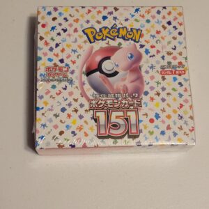 Pokemon Japanese 151 Booster Box - Sealed - 20 Packs