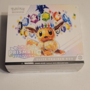 Pokemon Prismatic Evolutions Elite Trainer Box ETB - Sealed - 9 Packs