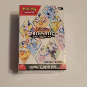 Pokemon Prismatic Evolutions Booster Bundle - Sealed - 6 Packs