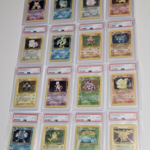 Pokemon Base Set - Complete - Holos Graded PSA 6/7 - Singles Condition Varies HP-NM